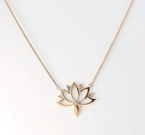 Rose Gold Pendant Necklace