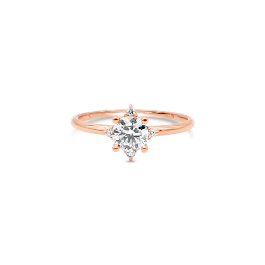 Bright Star Diamond Ring by OLYV