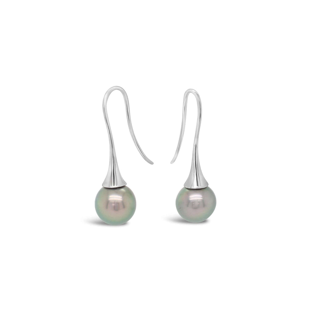 Signature Flute Earrings with Abrolhos Pearls